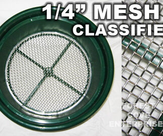 Green 4 Mesh Classifying Sieve