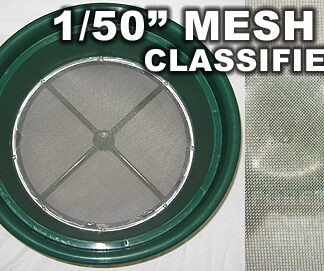 Green 2 Mesh Classifying Sieve