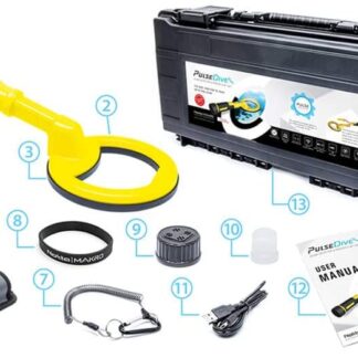 Pulse Dive Scuba Detector and Pin Pointer 2-in-One Set